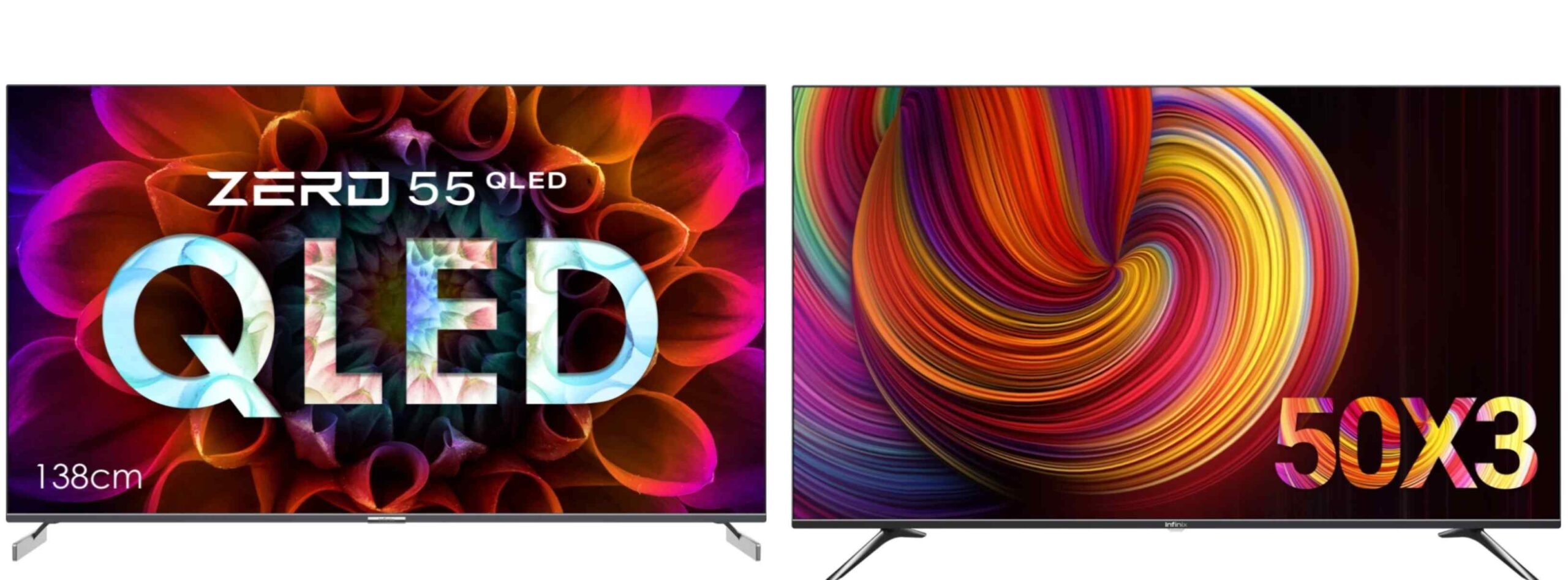 Infinix launches two affordable powerful smart TV Infinix Zero 55 QLED and Infinix X3 50 LED