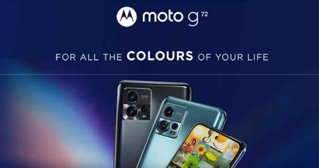 Motorola G72 Price and Availability